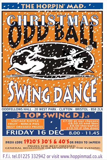 Christmas Oddball Swing Dance  - Buy tickets
